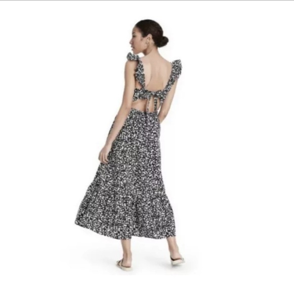 Rixo for Target Floral Ruffle Strap Dress NWT 0 - Picture 3 of 6